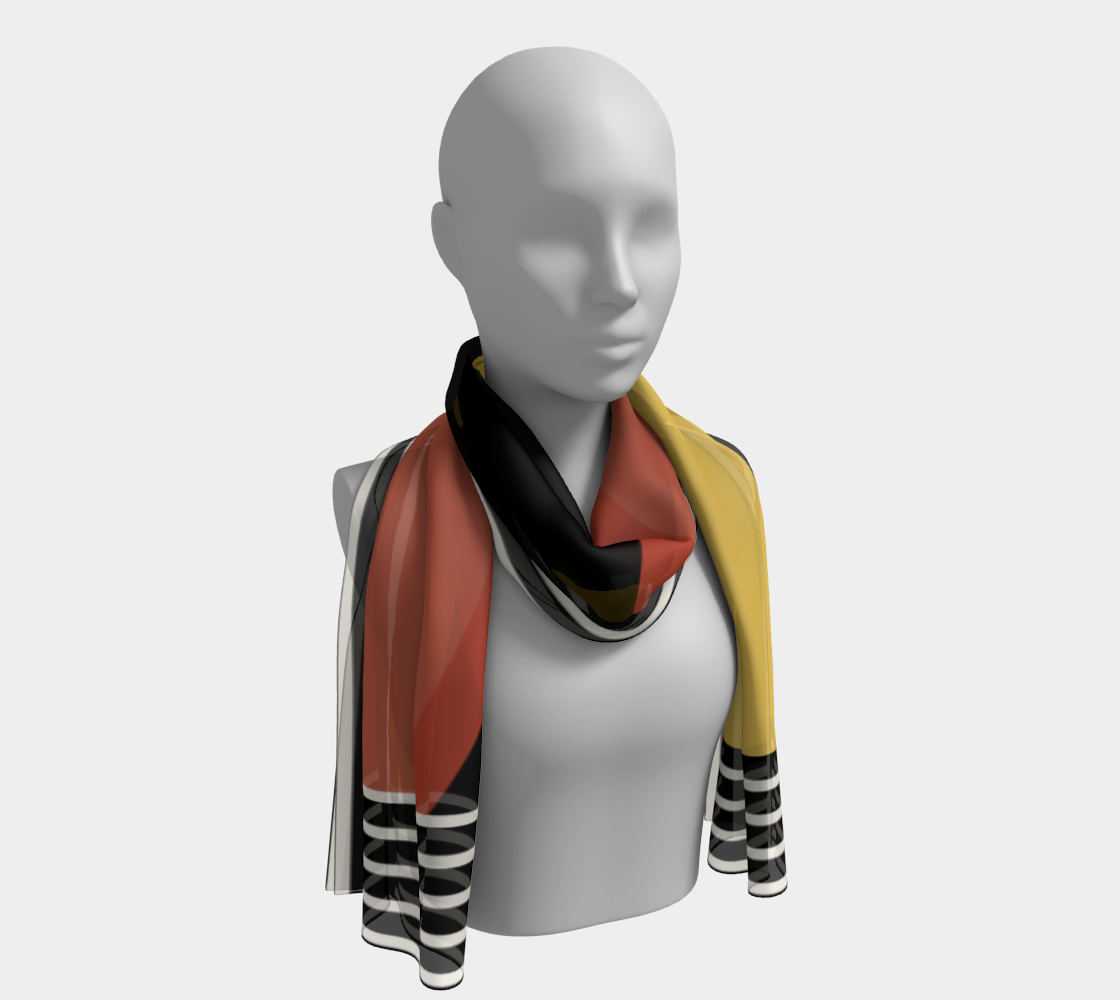 Foulard long, Collection Art déco 6