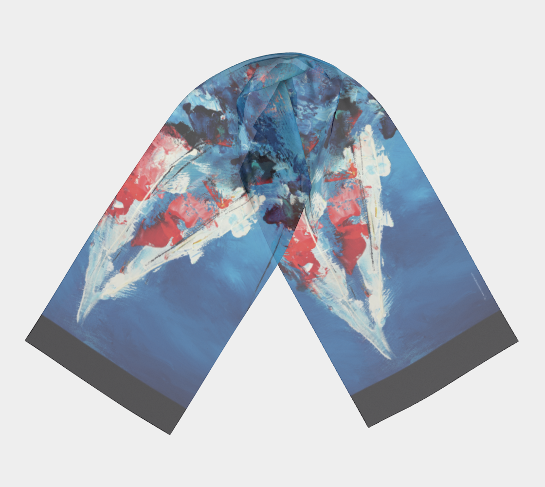 Foulard long #2, Voilier