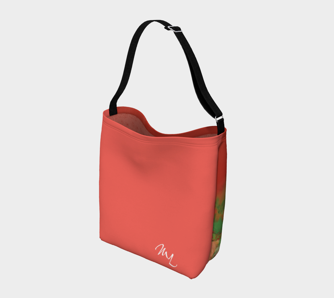 Sac fourre-tout, Fleurs rouge 3