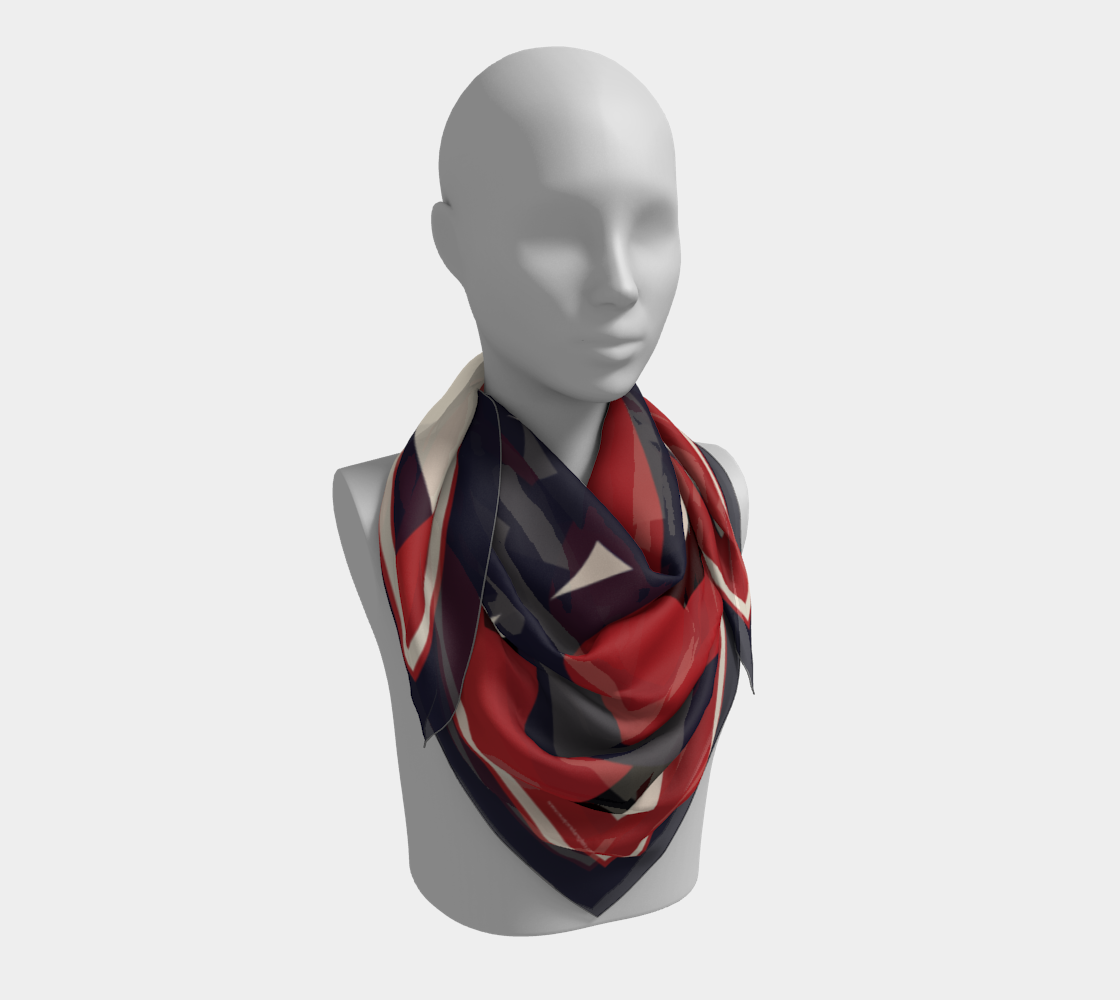 Foulard carré, Collection Art déco