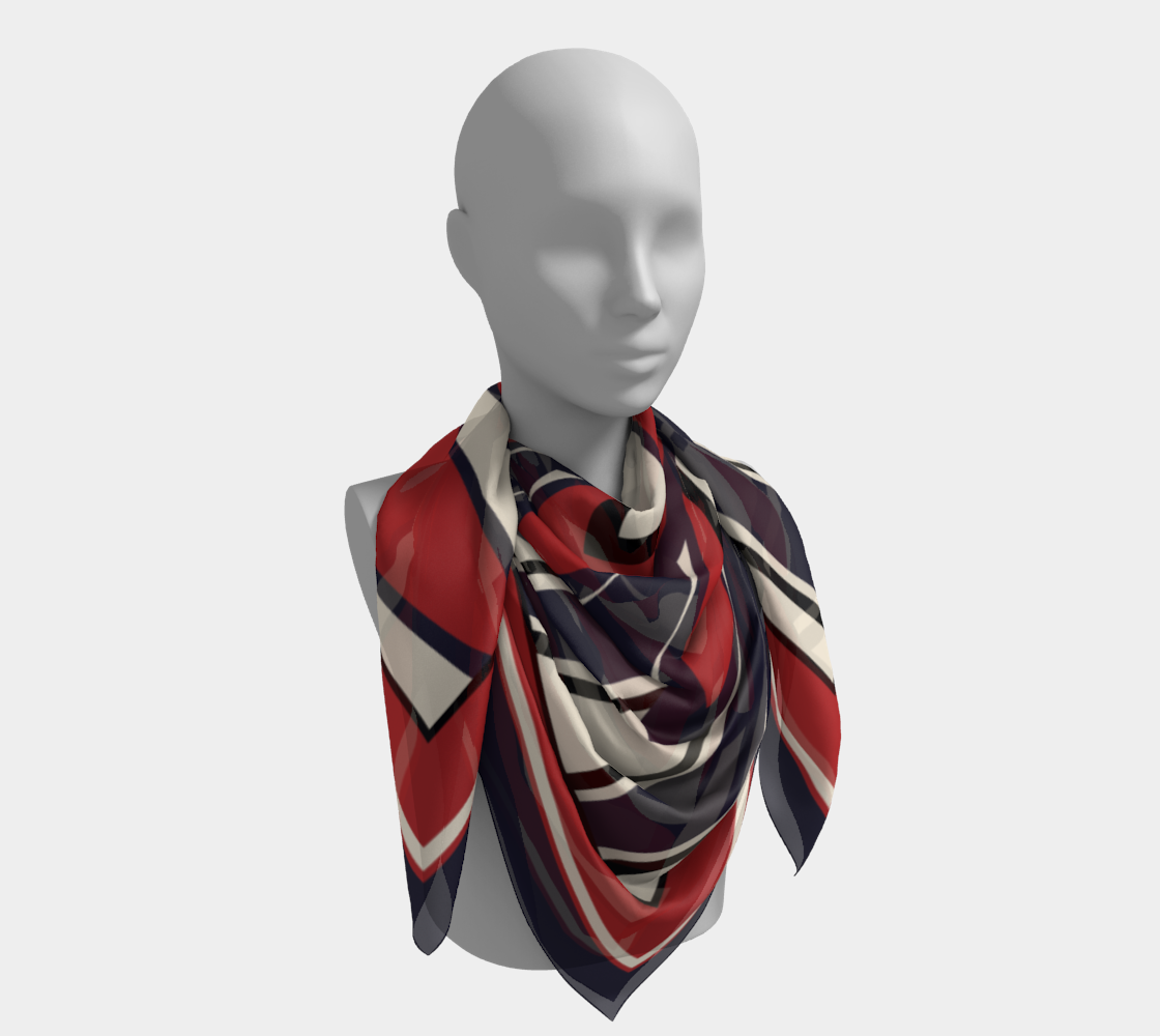 foulard carré, Art déco 12.1