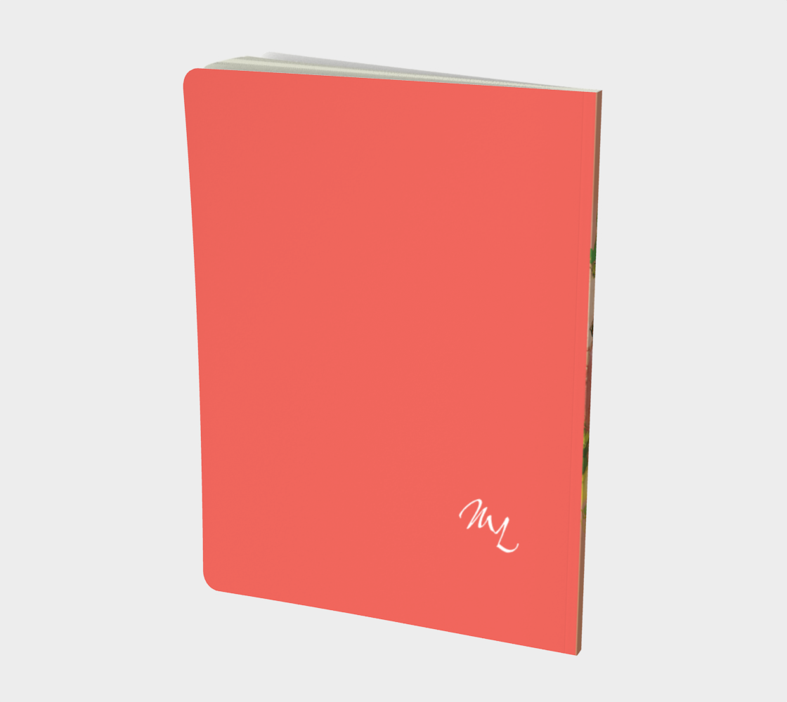 Grand carnet, Fleurs roses
