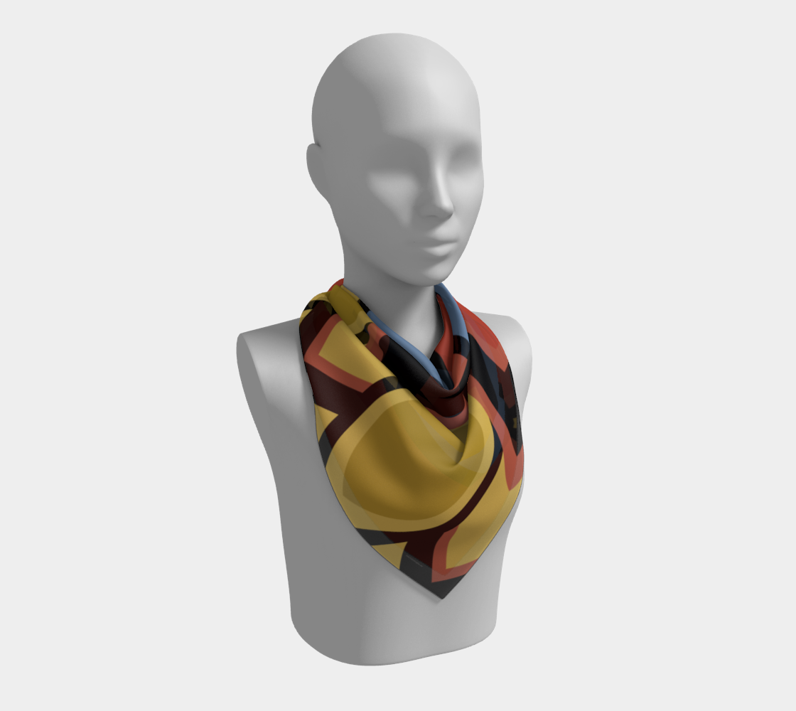 Foulard carré, Collection Art déco 14