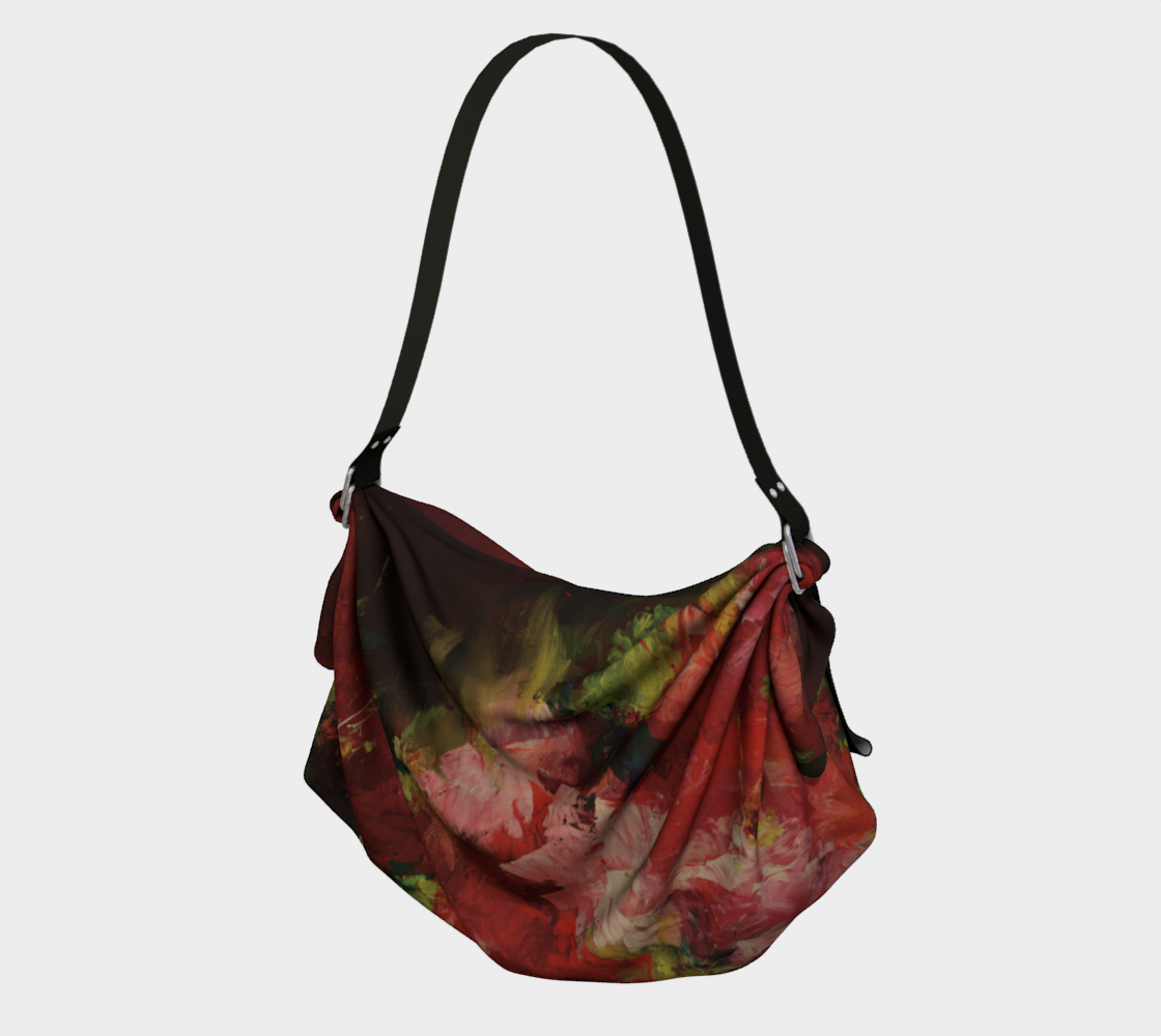 Sac origami #15, Fleurs de la passion