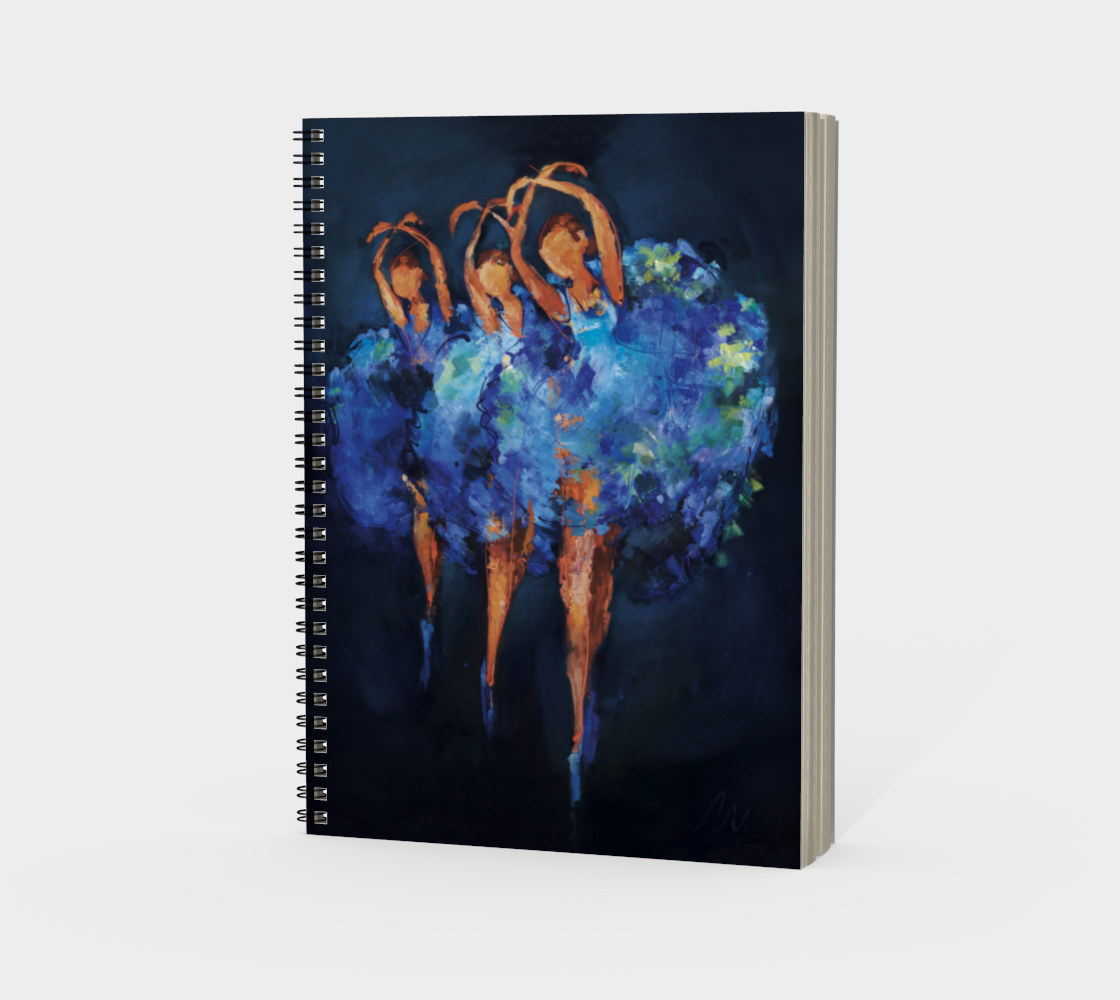 Carnet à spirale, Les trois ballerines